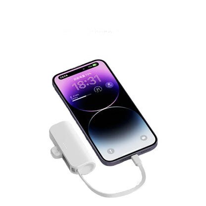 Mini Capsule Power Bank à chargement rapide