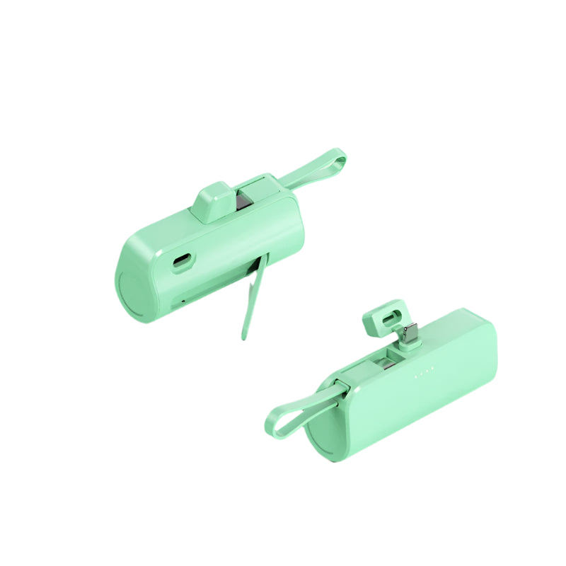 Mini Capsule Power Bank à chargement rapide