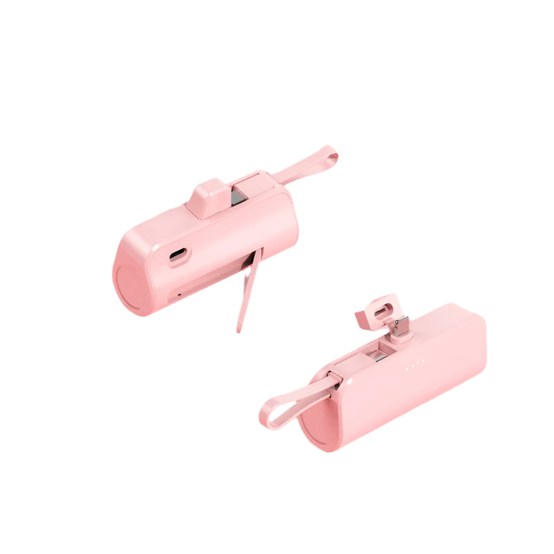 Mini Capsule Power Bank à chargement rapide